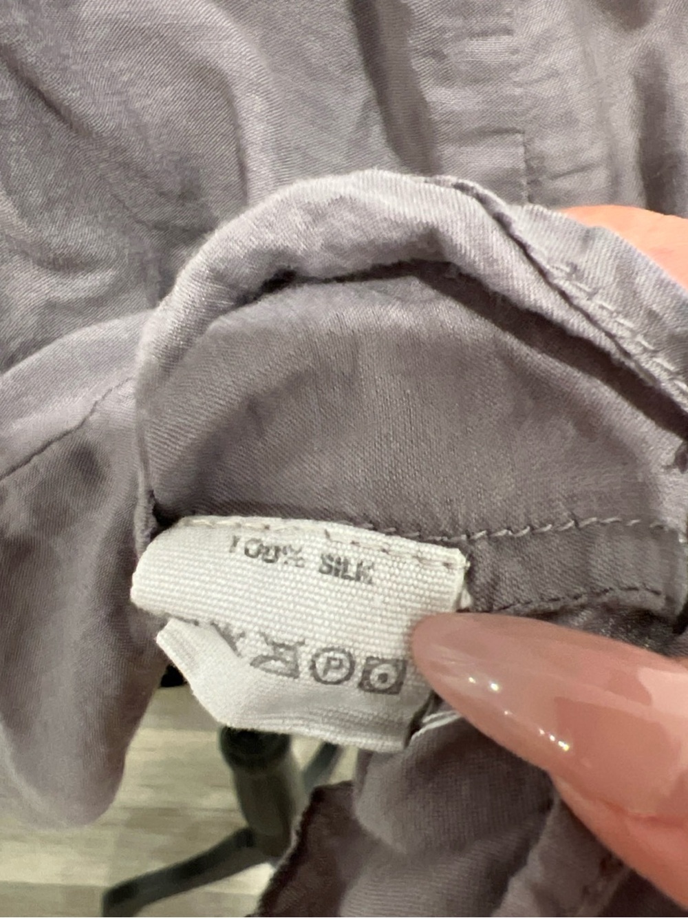 Magnolia Pearl Lace-Edge Camisole in Taupe Gray - Picture 10 of 11